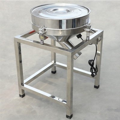 Capacidade 100-500 kg/h Seta rotativa vibratória para máquina de triagem de farinha de coco para venda a retalho