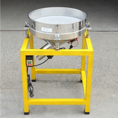 Capacidade 100-500 kg/h Seta rotativa vibratória para máquina de triagem de farinha de coco para venda a retalho