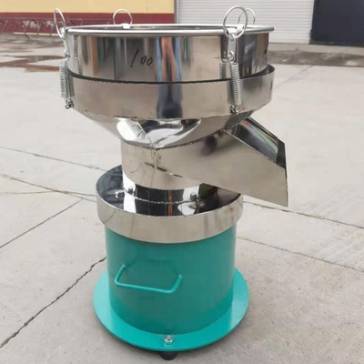Capacidade 100-500 kg/h Seta rotativa vibratória para máquina de triagem de farinha de coco para venda a retalho