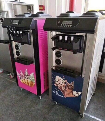 Máquina de sorvete portátil sem água sem poluição perfeita para qualquer local
