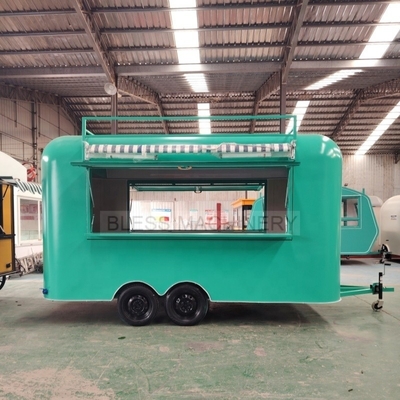 3.8*1.6*2.35m camião de comida móvel personalizado com cozinha completa e condição personalizada