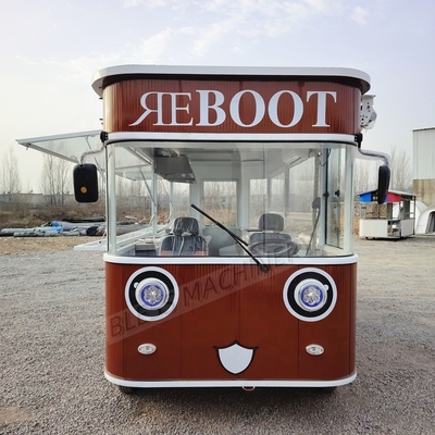 Full Kitchen Food Truck móvel de venda a retalho Food Trailer para Pizza Burgers BBQ