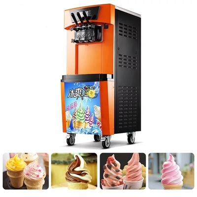 Soft Serve 3 Flavor Ice Cream Machine com Super Performance e Alta Produção em 2022