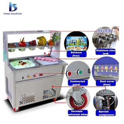 2Máquinas de gelado de 8kw 220V/50Hz com super desempenho e design fácil de usar