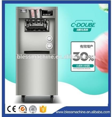 Máquina de sorvete de 3 sabores com super desempenho 220V/50Hz