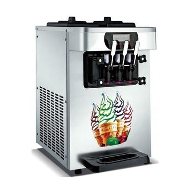 2022 Soft Serve 3 Flavor Vending Ice Cream Machine com Super Performance e Automático