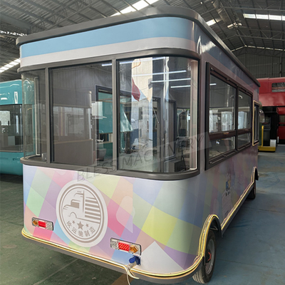 Caminhão Elétrico Caminhão Móvel Snack Pão Caminhão Alimentar para Vinícola e Bebidas Alimentares