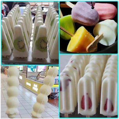 Máquina de gelado com material de aço inoxidável 304 e grande capacidade