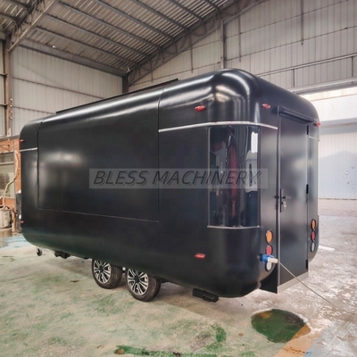 110V220V Concessão Retro Gelado Carrinho de Turquia Móvel Fritadora de Profundidade Food Truck Trailer USA