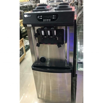 Máquina de gelados moles com capacidade de 16-88L/h e matéria-prima de chocolate