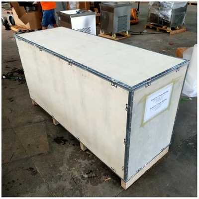 Máquina de sorvete frito com 480mm tamanho de panela e 1650 * 560 * 780mm dimensões