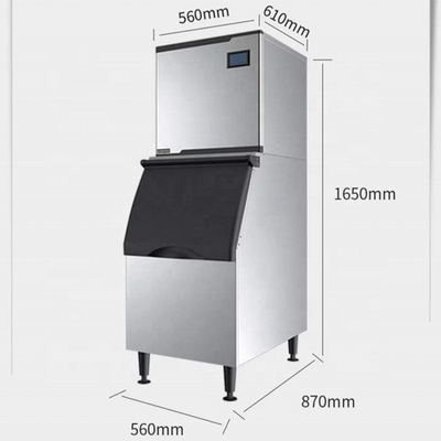 Capacidade de armazenamento de gelo de 60 kg Máquina de gelo Scotsman com alta velocidade de arrefecimento e OEM/ODM