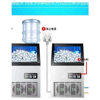 Máquina de gelo Manitowoc com capacidade de armazenamento de gelo de 50 kg Outro compressor