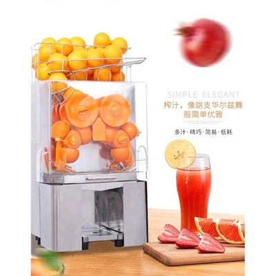 Máquina de venda de suco de laranja fresco de aço inoxidável 304