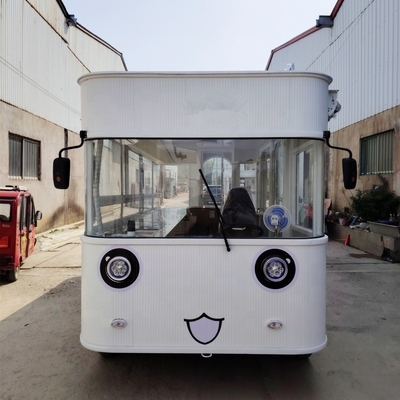 Trailers móveis de alimentos totalmente equipados personalizados para o negócio de caminhão de comida de frango assado