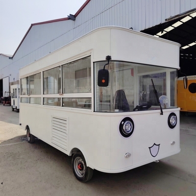 Trailers móveis de alimentos totalmente equipados personalizados para o negócio de caminhão de comida de frango assado