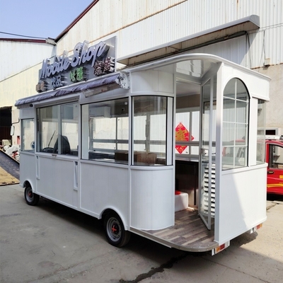 Trailers móveis de alimentos totalmente equipados personalizados para o negócio de caminhão de comida de frango assado