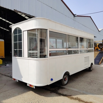 Trailers móveis de alimentos totalmente equipados personalizados para o negócio de caminhão de comida de frango assado