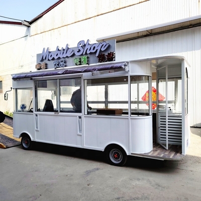 Trailers móveis de alimentos totalmente equipados personalizados para o negócio de caminhão de comida de frango assado