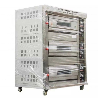 Forno de pão alemão multifuncional automático de longa vida útil exibido na Feira de Cantão