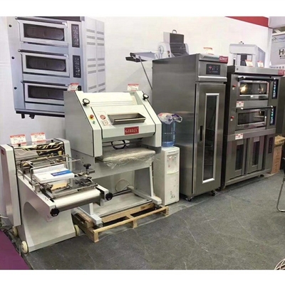Forno de pão alemão multifuncional automático de longa vida útil exibido na Feira de Cantão