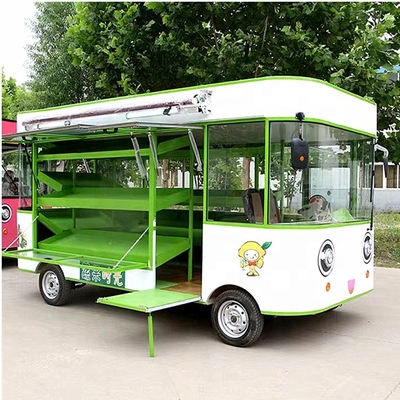 2024 Última Tecnologia Caminhão de lanches para fast food Máquinas função de condução de carro