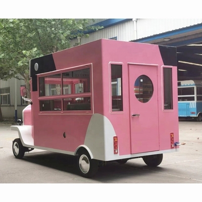 2024 Long Working Life Carrinho de quiosque de comida de rua personalizado para produção de alimentos congelados
