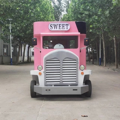 2024 Long Working Life Carrinho de quiosque de comida de rua personalizado para produção de alimentos congelados