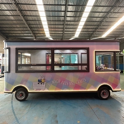Reboque móvel para carrinho de aquecimento de alimentos móveis de rua/reboque de alimentos crepe e amplamente utilizado