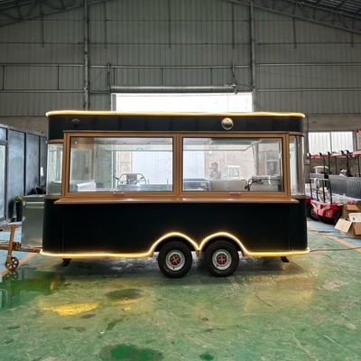 Long Life Working Multifunctional Automatic Food Trailer para negócios de fast food ao ar livre