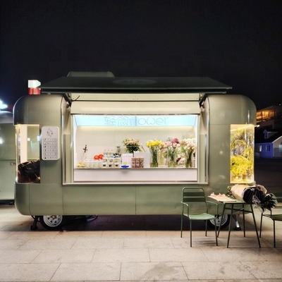 Longo Período de Utilização Super Performance Trailer de Alimentos Personalizado Compatível com o CE para Snacks