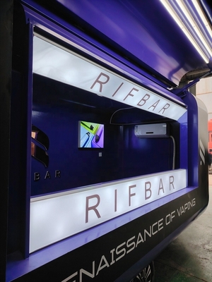 Automóvel de condução 2024 Super Performance Street Food Cart Trailer com 24 meses de garantia