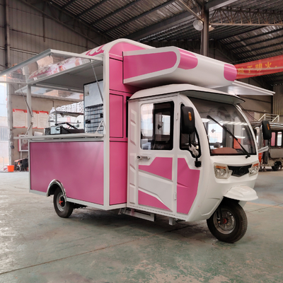 Video Suporte Técnico Multiuso Móvel Elétrico Fast Food Snack Triciclo Pedicab