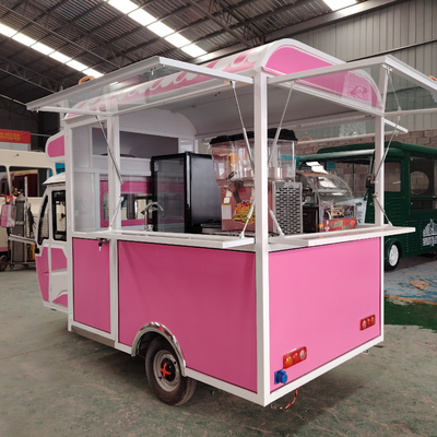 Video Suporte Técnico Multiuso Móvel Elétrico Fast Food Snack Triciclo Pedicab