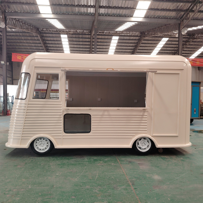 Carrinha móvel elétrica multiuso para lanches Bebidas e café 4 Road Wheels Outlet