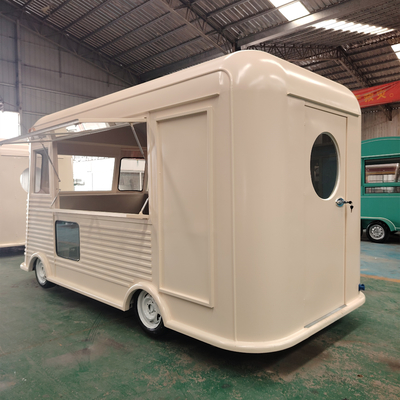 Carrinha móvel elétrica multiuso para lanches Bebidas e café 4 Road Wheels Outlet