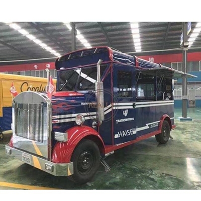 Caminhão móvel de lanches personalizável e fácil de operar em 2022