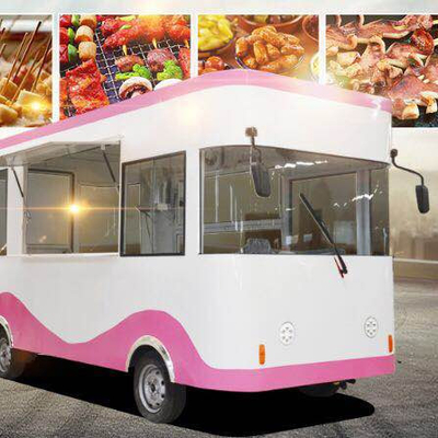 Caminhão móvel de lanches para lanches à base de trigo 2022 multifuncional e fácil de operar
