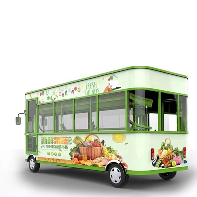 2024 Caminhão de lanches móvel multifuncional elétrico com tamanho personalizado