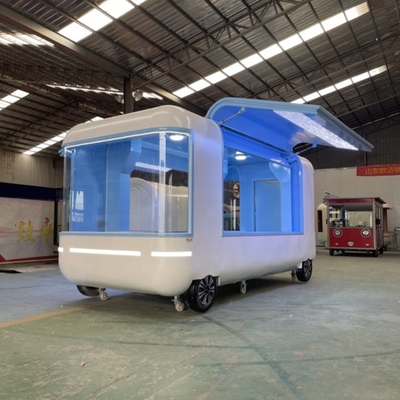 Caminhão de comida de Festival de baixo investimento com fonte de energia elétrica e suporte técnico de vídeo