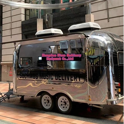 3500W e carro de cachorros quentes de aldeia doméstica personalizável com quiosque de venda de comida na rua do friteiro