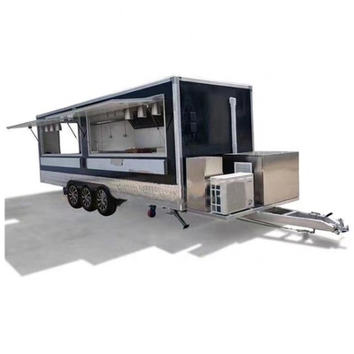 Super Performance Mobile Kitchen Trailer Fazer todos os tipos de cobras para os amantes de comida picante