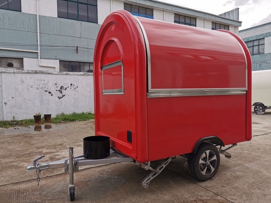Direct Coffee Hot Dog Burger Trailer Móvel para Alimentos Rápidos