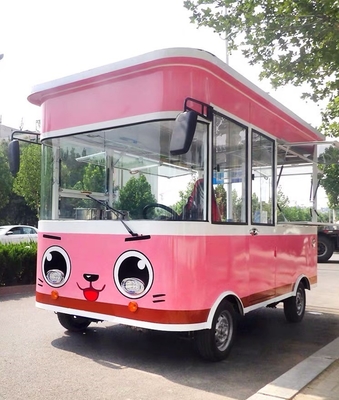 Carrinho de alimentação de sorvete de rua elétrico de primeira classe para viagens de acampamento e bebidas frias