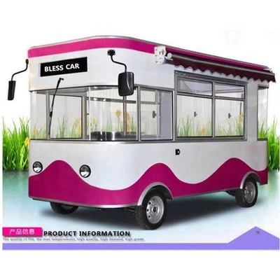 2022 Super Performance Mobile Restaurant Car de aço inoxidável para camiões de restauração
