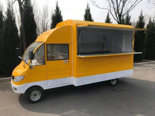 Placa de metal esculpida e material caminhão de comida elétrico para fast food em 2022 padrão