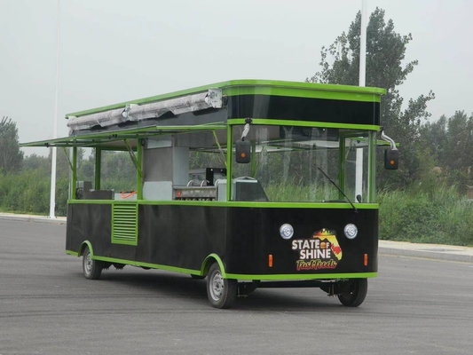 Carrinho de comida elétrico de baixo investimento com velocidade rápida e suporte técnico de vídeo