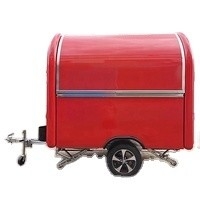 Mobile Kitchen Airstream Concessão Fast Food Trailer para os amantes de comida em todos os lugares