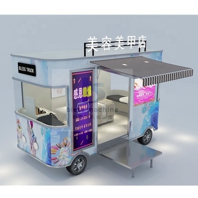 Customizado para 2022 6M Empresas de Caminhões Elétricos de Alimentos Chinês Com Equipamentos de Aço Inoxidável