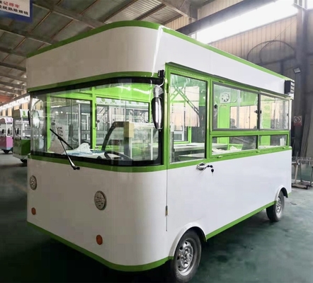 220V/380V Caminhões móveis de alimentos usados EUA com 2022 6M Design de aço inoxidável de espelho único
